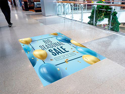 exemple impression mimaki UCJV330 affichage au sol