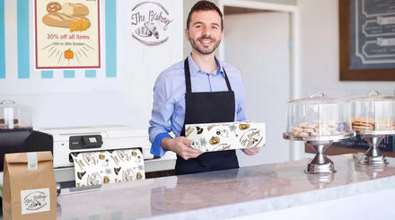 imprimante canon tc 21m parfait pour emballage commerce