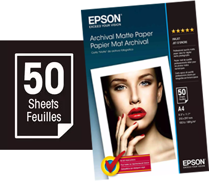 Papier EPSON OFFERT !