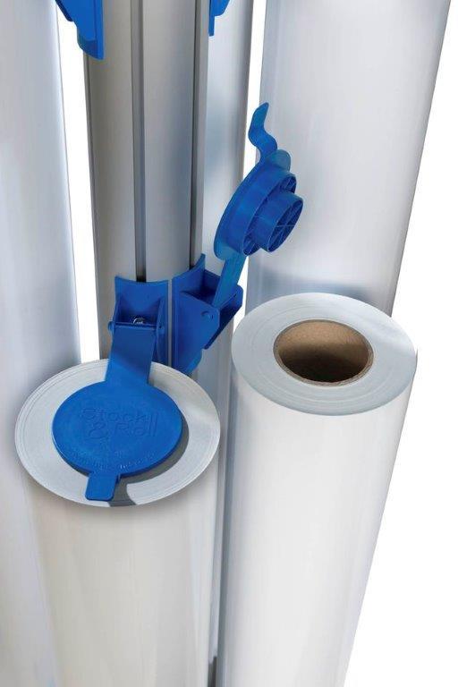 Stock & Roll - Le stockage des rouleaux simplifié - Matériel Grand Format