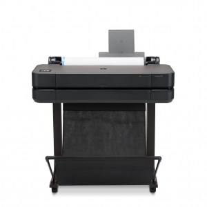 Traceur HP DesignJet T630 24 pouces sur son stand vue de face