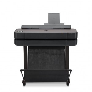 Traceur HP DesignJet T650 24 pouces sur son stand vue de face