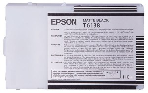 C13T613800 ENCRE NOIRE MATE EPSON 110ml