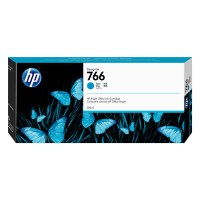 Cartouche encre Cyan HP N°766 300ml P2V89A dans son emballage