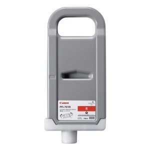 DESTOCKAGE PFI-701R ENCRE ROUGE CANON 700ml