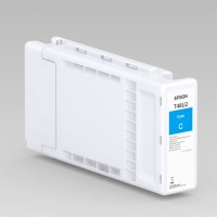 Cartouche T48U2 encre Cyan (350 ml) EPSON sans son emballage