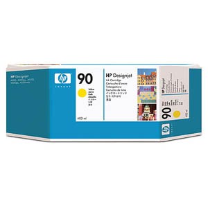 C5065A ENCRE JAUNE HP N°90 400ml