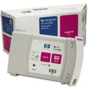 C4847A ENCRE MAGENTA HP N°80 350ml