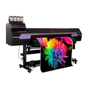 Imprimante Mimaki UCJV330-160 Print & Cut vue de biais à gauche