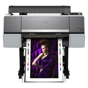 Imprimante Epson SureColor SC-P7000V Violet sur son support