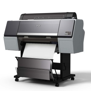 Imprimante Epson SureColor SC-P7000V Violet vue de droite sur son support