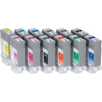 JEU DE 12 ENCRES CANON IPF6350 130ML