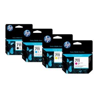 Pack Cartouches Encres pour HP T530 et T130