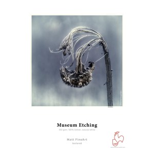 Couverture de la boite papier photo Hahnemühle Gamme Museum Etching 44 pouces