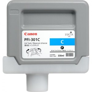 PFI-301C ENCRE CYAN CANON 330ml