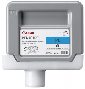 PFI-301PC ENCRE PHOTO CYAN CANON 330ml