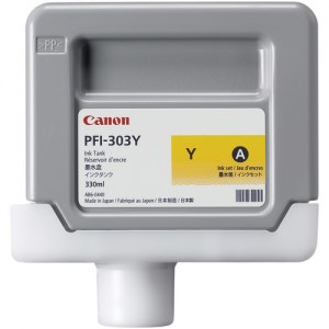 PFI-303Y ENCRE JAUNE CANON 330ml