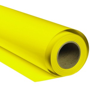 Rouleau Papier Couché jaune 95 g 800 mm 90 m sans son emballage