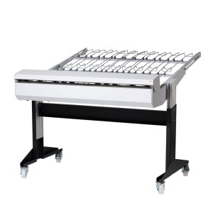 Stacker estestack 2000 grille de reception déployée