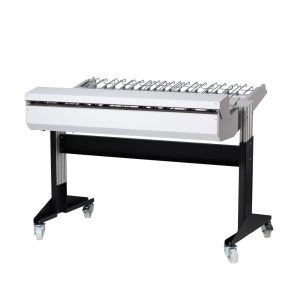 Stacker estestack 2000 grille de réception replié