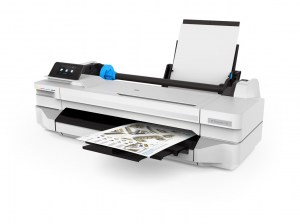 Bac de réception du Traceur HP Designjet T125 24″
