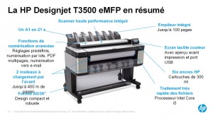 Résumé du Traceur HP Designjet T3500