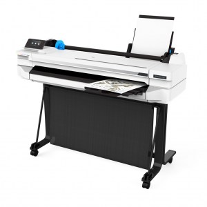 Vue bac réception du Traceur HP Designjet T525 A0 36 pouces