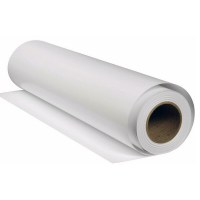 Rouleau de TexBanner blanc 135g 1270 mm x 45,7 m sans son emballage