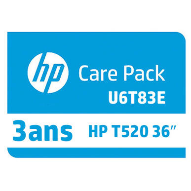 Extension de garantie à 3 ans pour HP T520 36 pouces