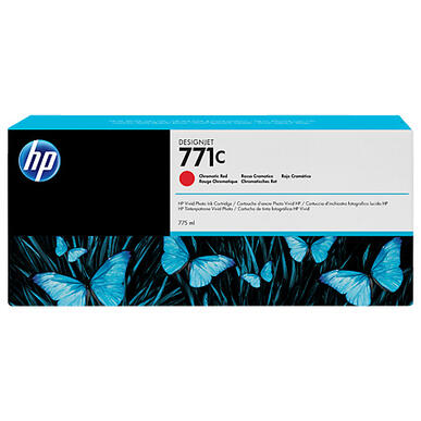 B6Y08A ENCRE ROUGE CHROMATIQUE HP N°771C 775ml