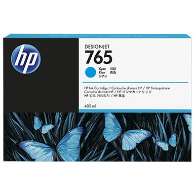 Cartouche encre Cyan HP N°765 400 ml F9J52A
