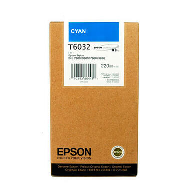 C13T603200 ENCRE CYAN EPSON 220ml