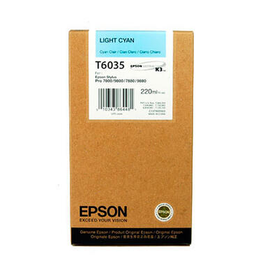 C13T603500 ENCRE CYAN CLAIR EPSON 220ml