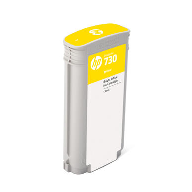 Cartouche Encre Jaune HP N°730 130ml P2V64A