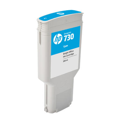Cartouche Encre Cyan HP N°730 300ml P2V68A