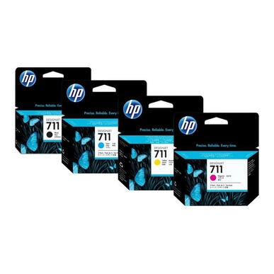 Pack Cartouches Encres pour HP T530 et T130
