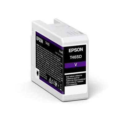 Cartouche encre Epson T46SD Violet Gris Clair 25 ml