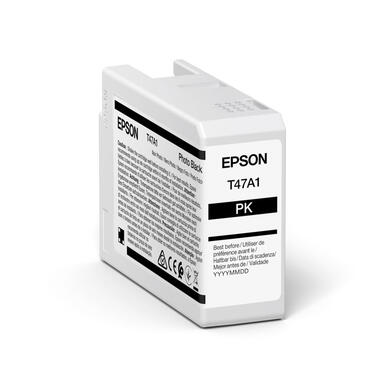 Cartouche encre Epson T47A1 Noir Photo 50 ml