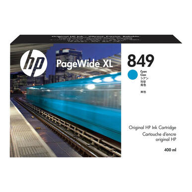 Cartouche encre Cyan HP N°849 400ml 1XB39A