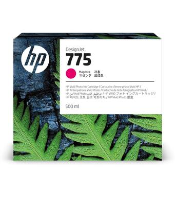 Cartouche encre Magenta HP 775 - 500 ml 1XB18A