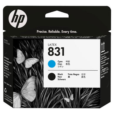 Tête d'impression Latex HP 831 cyan/noir CZ677A