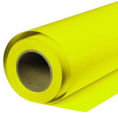Rouleau Papier Couché Jaune Fluo 95 g 800 mm 45 m