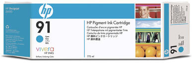 C9467A ENCRE CYAN HP N°91 775ml