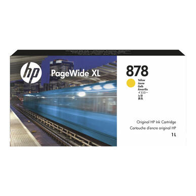 Cartouche encre Jaune HP N°878 1 litre 312Z4A
