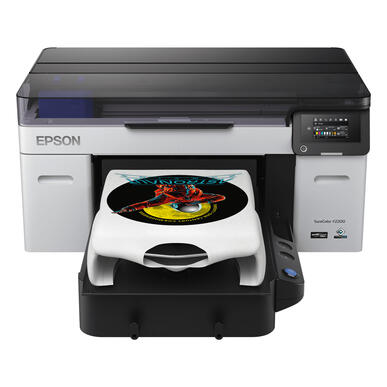 Epson SureColor SC-F2200 T-Shirt Blanc imprimé