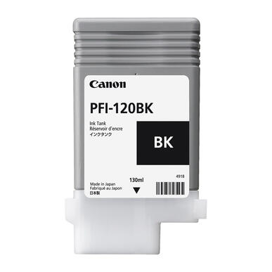 Cartouche Encre Noire Photo PFI-120 BK Canon 130 ml