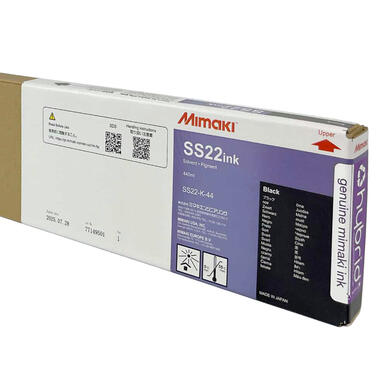 Cartouche encre éco-solvant Noir Mimaki SS22 - 440 ml