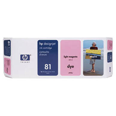C4935A ENCRE MAGENTA CLAIR HP N°81 680ml