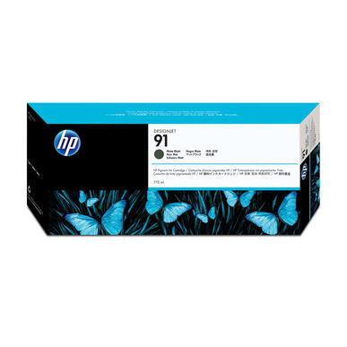 C9464A Encre Noire Mate HP N°91 775ml