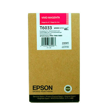 C13T603300 ENCRE VIVID MAGENTA EPSON 220ml